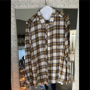 NWOT lightweight flannel